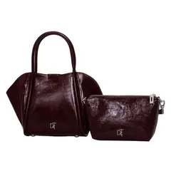 DOCET - DCT CARTERA CUERO DOBLE CHAROL