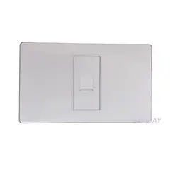 GENERICO - TOMA DATOS RJ45 CAT 6 PLACA BLANCA Y DADO BLANCO SANDAY