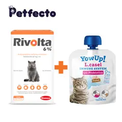 RIVOLTA - 6% GATOS + 1 YOGURT PROBIOTICO