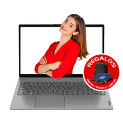 LENOVO - Laptop V15 G4 AMN AMD Ryzen 5 7520U 8GB LPDDR5 RAM 256GB Gris