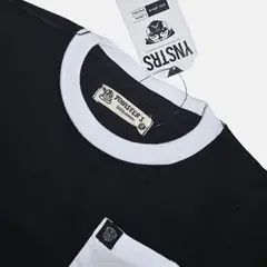 YONISTERS CLOTHING - Polo Pocket Niño 100% Algodón Urbano Casual Negro kids