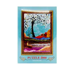 GENERICO - Rompecabezas Árbol Blanco 2000 Piezas