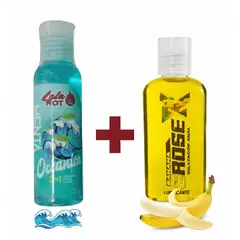 GENERICO - PACK REFRESCANTES SABORES MENTA Y DULCE BANANA