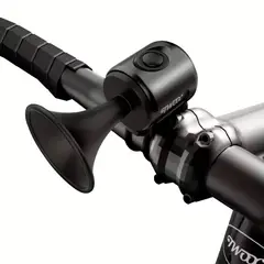 GENERICO - TIMBRE CORNETA ELECTRONICO PARA BICICLETA