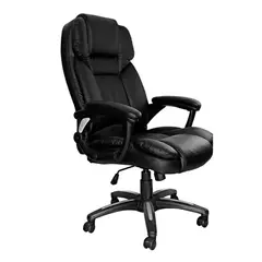 ALTHEA CONFORT - Silla De Oficina Ergonómica Premiun Gerente Cuero