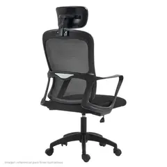 GENERICO - Silla de Oficina con Diseño Ergonómico y Soporte Negro