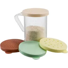 WINCO - ESPOLVOREADOR DE POLICARBONATO CON ASA DE 10oz