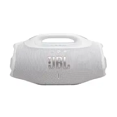 JBL - BoomBox 4 Parlante Portátil Bluetooth con Bass Boost IP68 - Blanco