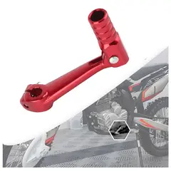 JET - Pata De Arranque De Moto Elegante Color Rojo