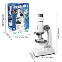 GENERICO - Kit Microscopio Infantil SCIENCE HORSE HASTA 1200X