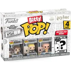FUNKO - Bitty Pop Harry Potter 4 Pack Mini Figuras Coleccionables