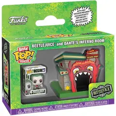 FUNKO - Bitty Pop Town Beetlejuice y Dantes Infernal Room