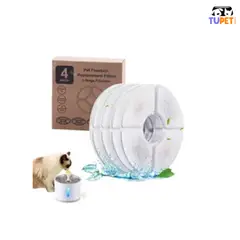 TUPET SHOP - Filtro de Fuente de Agua Circular x 1 Und