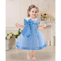 GENERICO - Vestido Princesa Niña Talla 2 Celeste