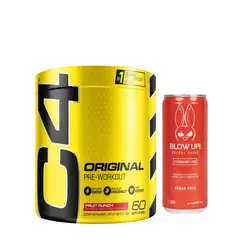 CELLUCOR - Pre Entreno C4 Original 60 serv + regalos