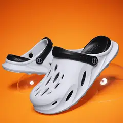 TIOZONEY - Sandalias para hombre - Blanco