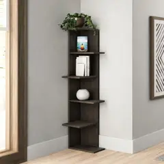 STARHOME - Estante Esquinero Shantal Roble Gris