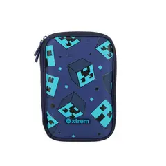 XTREM - CARTUCHERA TUCSON BLUE PIXELS