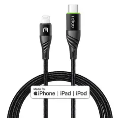 MCDODO - Cable para iPhone MFI Tipo C a Lightning Desconexión Automática Reliqo RCA - 650 1.2m