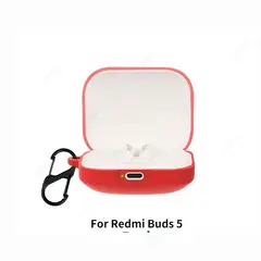 GENERICO - Case para Redmi buds 5 Rojo