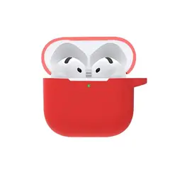 GENERICO - Case para airpods 4ta Generacion Rojo