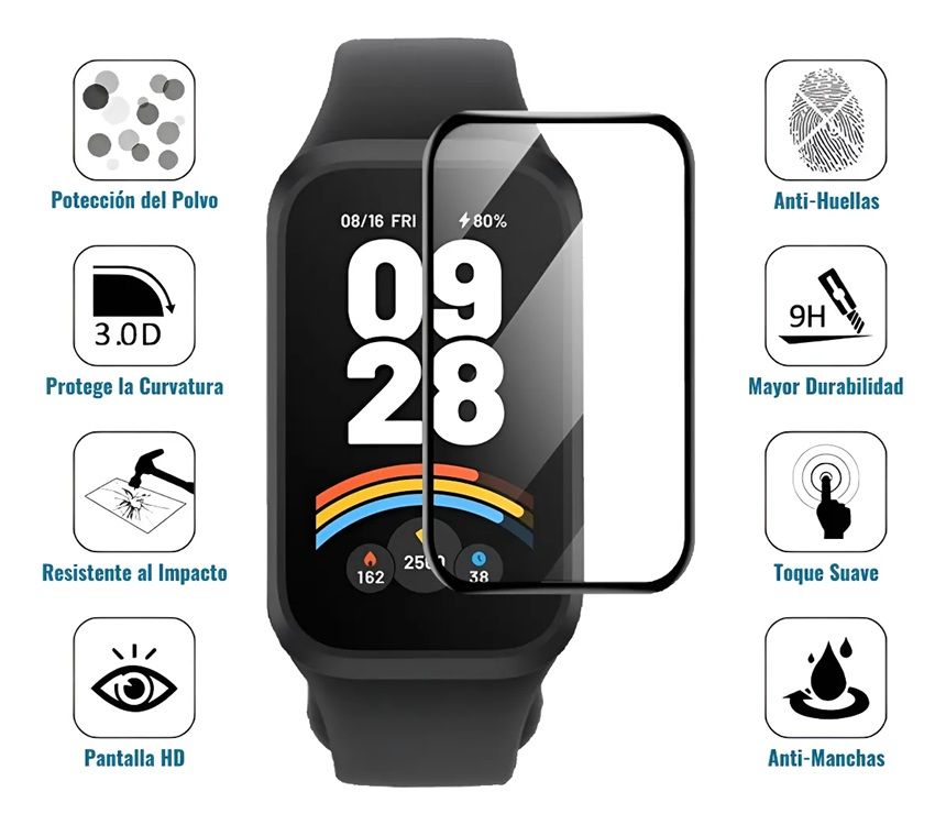 Protector de pantalla para Xiaomi Band 9