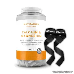 MYPROTEIN - Calcio y Magnesio - 90 tabletas + Straps