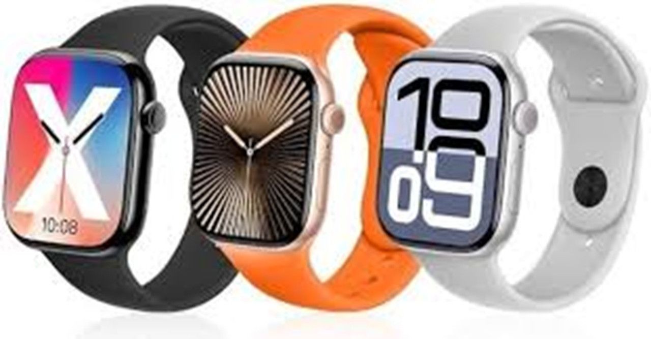 Smartwatch KW53 MAX Audifono Con 7 correas Negro