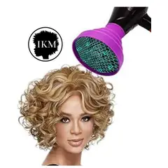 GENERICO - Difusor de Silicona Universal para secadora ideal para rizos en Morado