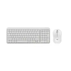 LOGITECH - KIT TECLADO Y MOUSE K250 MOUSE M240 BT INALÁMBRICO BLANCO