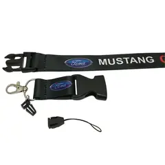 JET - Lanyard Mustang Clásico Diseño Automotriz Premium