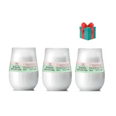 NATURA - 3 Desodorantes roll hojas de limon y guanabana + gift