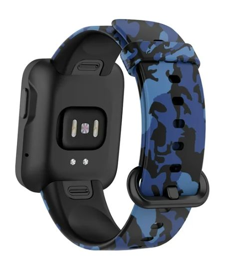 Correa de Silicona para Redmi Watch 2 Lite Camuflado - AZUL