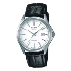 CASIO - Reloj MTP-1183E-7ADF Hombre Cuero Negro