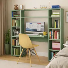 GENERICO - Escritorio con Estante Ensueño de Melamina Home Office