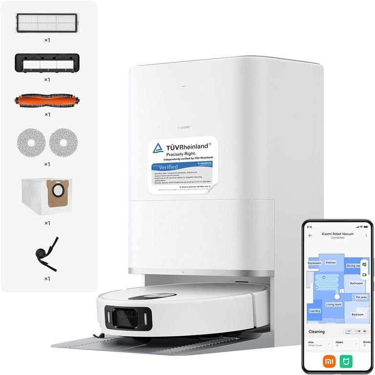 Aspiradora Robot Vacum 5 PRO 20000pa Alta Succion - Blanco