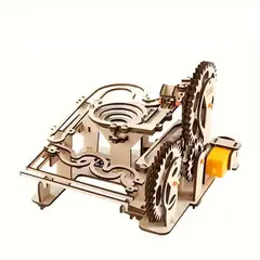 GENERICO - Puzzle 3D de Madera Pista de Mármol Canicas