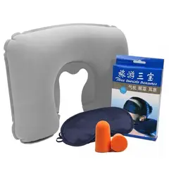 INSPIRA MARKET - Almohada Inflable para Descanso Portatil PACK x 2