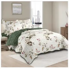 GOLDSUN - CUBRECAMA EN 3 PIEZAS DE 2 PLAZAS