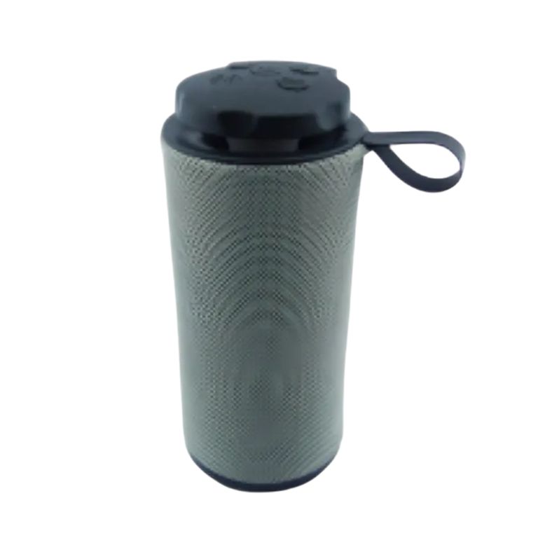 PARLANTE BLUETOOTH PLOMO RGB CAJA NARANJA