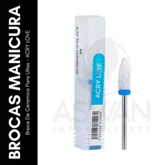 GENERICO - Broca De Ceramica Para Uñas - ACRY LOVE