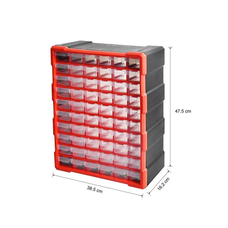 Organizador de 60 cajones EDI60CAJ