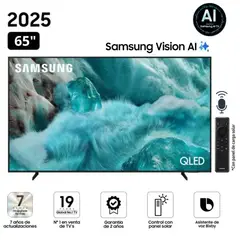 SAMSUNG - Televisor Smart TV 65'' QLED 4K UHD QN65Q7FAAGXPE 2025