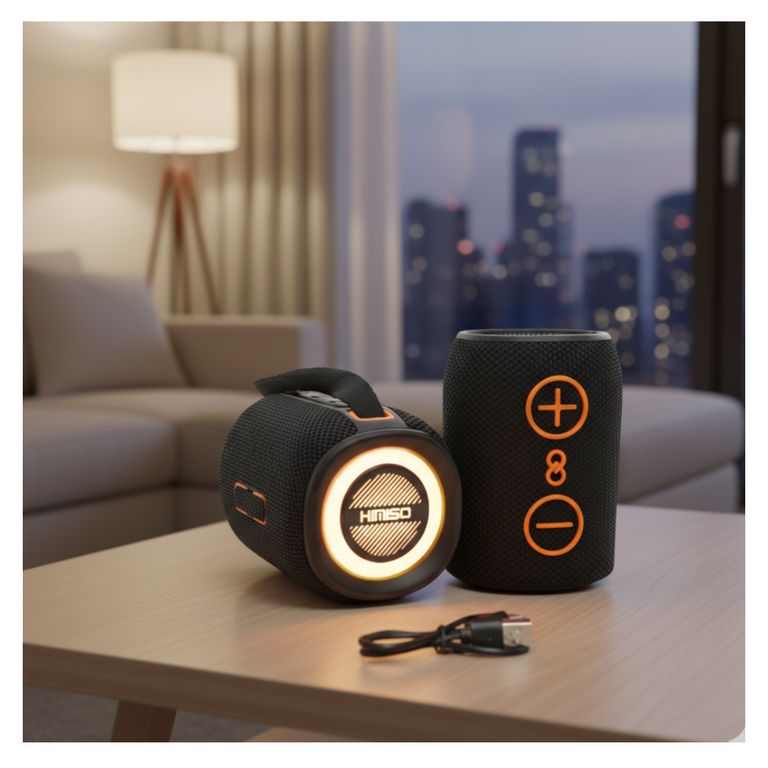 PARLANTE KMS 808 PRO NEGRO – SONIDO ESTÉREO