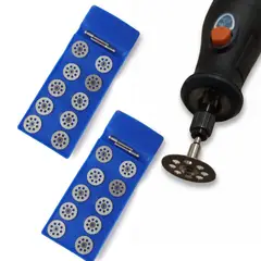 GENERICO - 24 Piezas Discos Diamantados Corte Dremel Amoladora Minidril