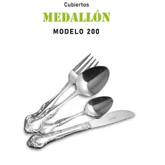FACUSA - CUCHILLO DE MESA MEDALLON MOD 200 DE 12 PIEZAS