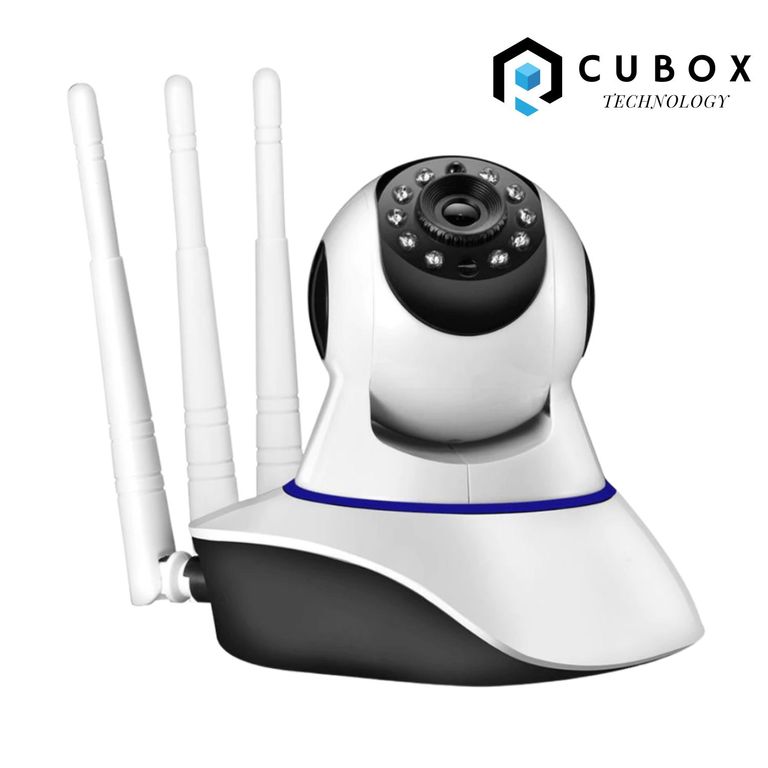 CAMARA WIFI MODELO ROBOT CON 3 ANTENAS 2MPX