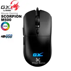 GENIUS GX - MOUSE SCORPION M500 3600 DPI 6-BOT RGB NEGRO