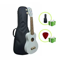 TITAN - UKELELE SOPRANO COLOR CELESTE CON FUNDA - MARCA TITÁN