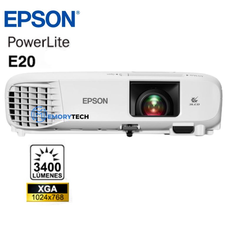 PROYECTOR POWERLITE E20 3400 LUM 1024X768 XGA V11H981020